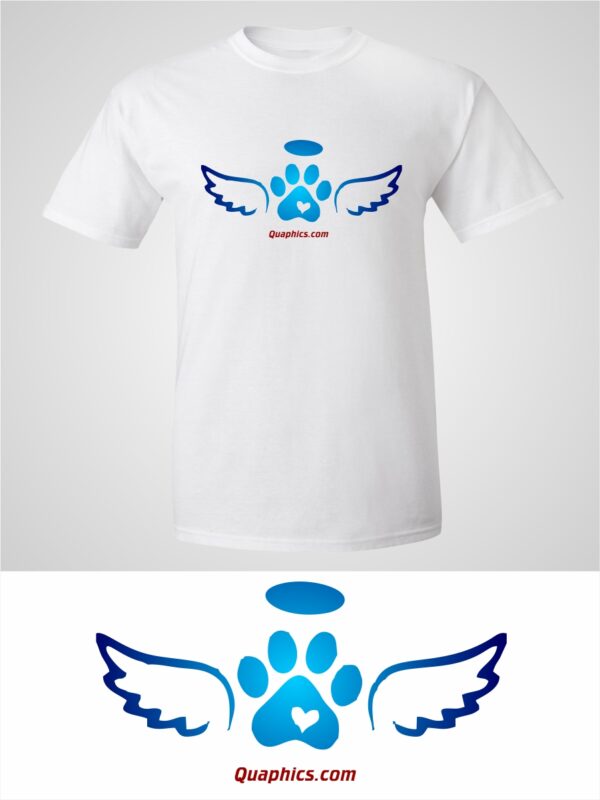 Angel Pets - Pets Lovers Unisex Graphic Printed T-shirt